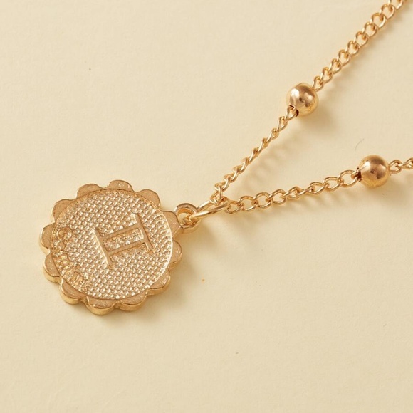 gold tone horoscope pendant boho necklace - Picture 12 of 14